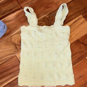 Textured Green Camisole Top